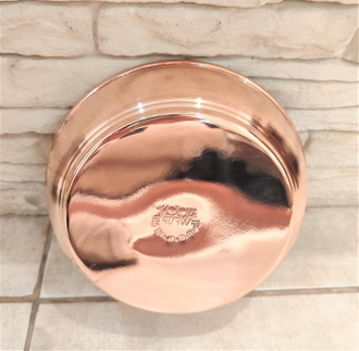 Медная тарелка  Россия All-opper арт.226