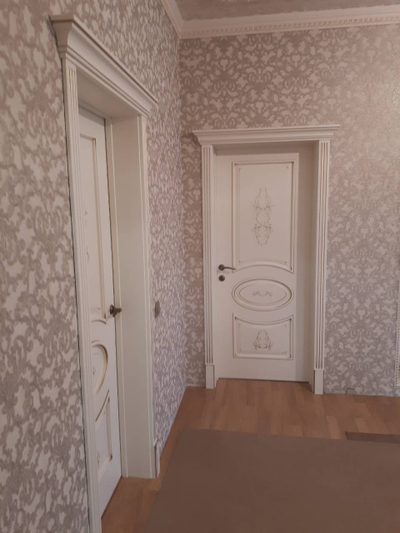 PORTE RICHI (Беларусь). АРБАТ, ПАОЛА (Л63), Ral 9010/ ПАТИНА ЗОЛОТО. ПОЛОТНО ГЛУХОЕ