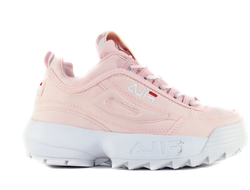 Кроссовки FILA Pink-white Розово-Белые