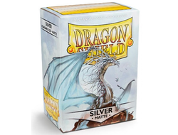 Протекторы "Dragon Shield" матовые Silver (100 шт.)