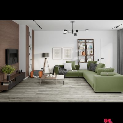 SPC ламинат Damy Floor Family Дуб Рустикальный Серый / Rustic Gray Oak TCM369-28 43 класс толщина 4.0 мм с фаской замковый 2.635 м2