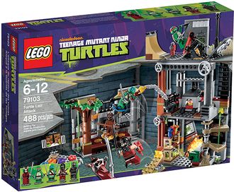 # 79103 Атака на Базу Черепашек / Turtle Lair Attack