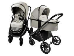 Коляска 3в1 AmaroBaby Motus V2 Белый (2025)