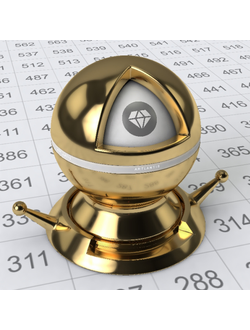 Материал золота глянцевого