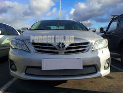 Защита радиатора Toyota Corolla 2010-2013 chrome