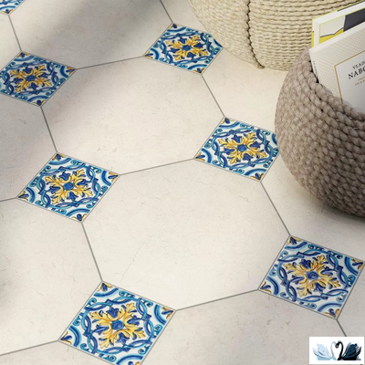 Керамическая плитка Kerama Marazzi Капри желтый 20x20 глянцевый, арт. 5240