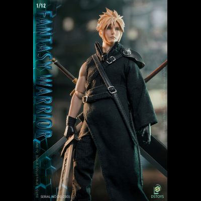 Клауд Страйф (Final Fantasy VII Remake) - КОЛЛЕКЦИОННАЯ ФИГУРКА 1/12 Fantasy Warrior Cloud Piece (DS-2301) - DSTOYS