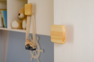 Стеллаж ТК №7 из массива сосны 57 х 45 х 180 см