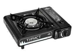 Портативная газовая плита "Camping Турист" в кейсе (газ 220г.) TS-138/250. Корея