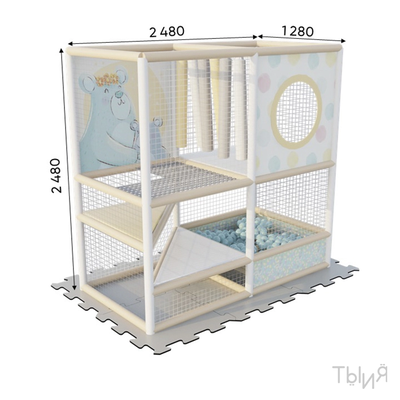 Игровая зона "Лабиринтия"