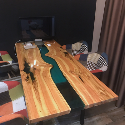 слэб, стол река, стол из массива, мебель на заказ, стол из слэба, мебель для ресторана, столешница