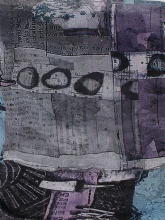 Палантин "Мультиколор-14 "