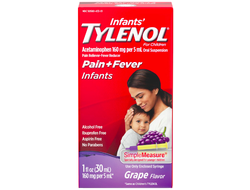 Tylenol  Infants' Liquid — Жаропонижающая суспензия для детей