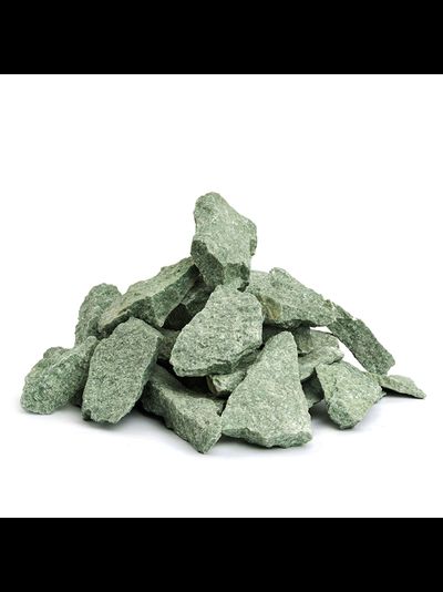 Камень для бани Жадеит колотый 10 кг, Хакасия