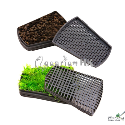 Площадка пластиковая с сеткой для культивации растений