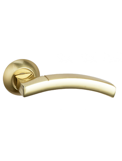 Ручка дверная BUSSARE SOLIDO A-37-10 GOLD/S.GOLD