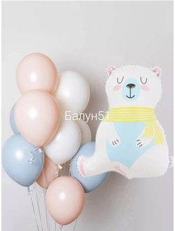 10 шаров на грузе + фигура