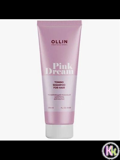 Ollin Professional PINK DREAM Тонирующий розовый шампунь для волос, 250 мл