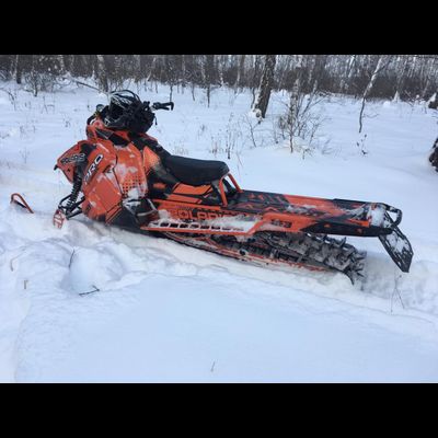 Наклейки на снегоход Polaris Axys Pro RMK 2016 2017 2018 2019 №1480