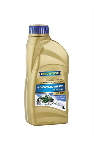 Масло моторное RAVENOL Snowmobiles Fullsynth 2-Takt для 2-х такт. снегоходов (Синтетика) - 1  л. (4014835727915)