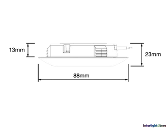 Мебельный светодиодный светильник Osram Ledvance Downlight S 6,5w 325lm 3000K ALU IP20 20000h 220-240v