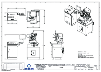 Planetary Grinding Machine, diamond grinding machine, diamond polishing machine, coborn PG4, PG3B