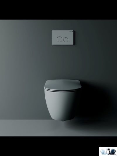 Кнопка смыва Creavit Terra GP9002.07 Cool Grey холодный серый матовый