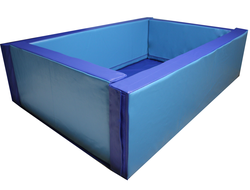 Сухой бассейн прямоугольный (трансформируется в маты)