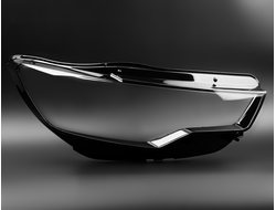 Стекло для фары Audi A6 C7 (2011-2014) дорестайлинг, правое (R), 1шт