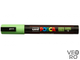 Акриловый Маркер Uni POSCA PC-5M 1,8-2,5мм, овальный наконечник, зеленое яблоко