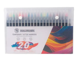 Набор маркеров для временных татуировок DragonHawk Temporary Tattoo Markers