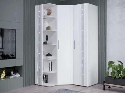 Угловой шкаф в комплекте Николь 901 314