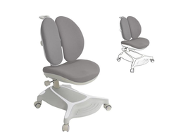 Детское кресло Bunias Grey Cubby с чехлом