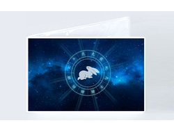 Обложка на студенческий билет год Кролика №9