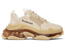 Balenciaga Triple S Sneaker Clear Sole Nude