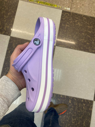 Crocs Bayaband Clog Лавандовые