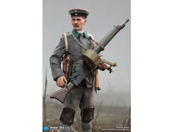 ПРЕДЗАКАЗ - Немецкий пулеметчик времен Первой Мировой - Коллекционная ФИГУРКА 1/6 scale WWI German MG08 Gunner – Arthur (D11015) - DID ?ЦЕНА: 25900 РУБ.?