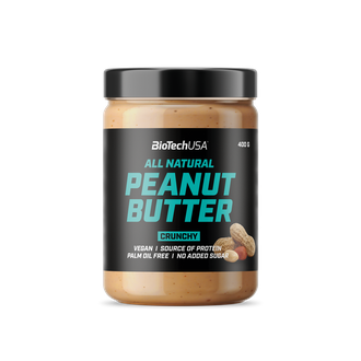 PEANUT BUTTER хрустящий - 400g