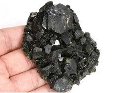 Эпидот, сросток кристаллов, Перу (68*54*27 мм, 129 г) №35872