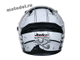 Мотошлем JK SX09 интеграл (шлем) с очками, Skull
