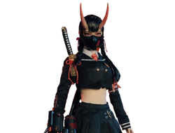 ПРЕДЗАКАЗ - Японская школьница-демон Юко - Коллекционная ФИГУРКА 1/6 scale Onihime Part 2 Yuko Yukawa (GD97011B) - GDTOYS  ?ЦЕНА: 23200 РУБ.?