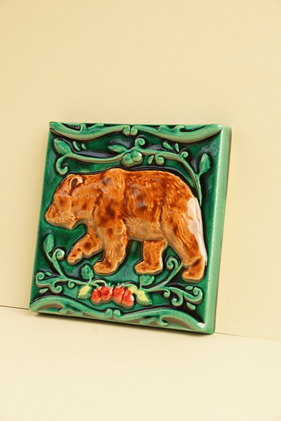 Медведь (керамическая плитка)