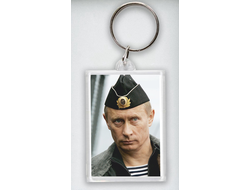 Брелок акриловый с Путиным №24