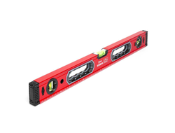 Уровень строительный УСМ-1-600 серия ПРОФИ с тремя измерительными глазками и алюминевым корпусом