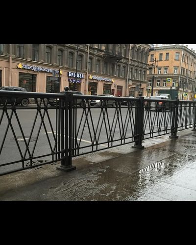 Пешеходные ограждения