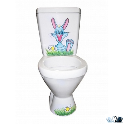 Унитаз Rosa Детский компакт с сиденьем