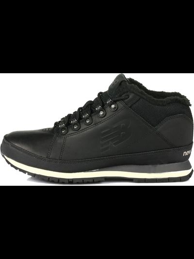 New Balance 754 Black Кожаные с мехом