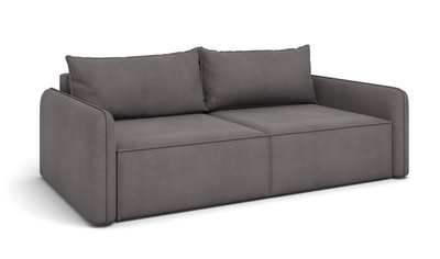 ДВУСПАЛЬНЫЙ КОМПАКТНЫЙ ПРУЖИННЫЙ ДИВАН-КРОВАТЬ ЛОФТ, ЭКО КАРКАС ДЕРЕВО С МЕХАНИЗМОМ ЕВРОКНИЖКА