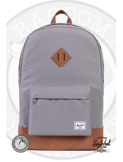 Herschel Heritage Gray/Tan Synthetic Leather