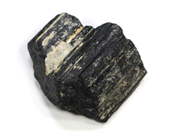 Турмалин чёрный шерл, кристалл, Бразилия (75*67*40 мм, 347 г) №24771